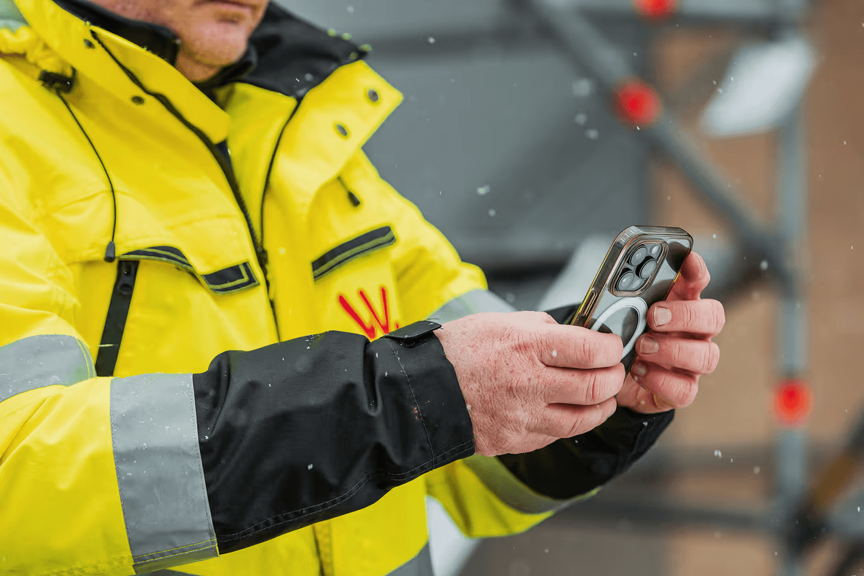 Mobil tidrapportering